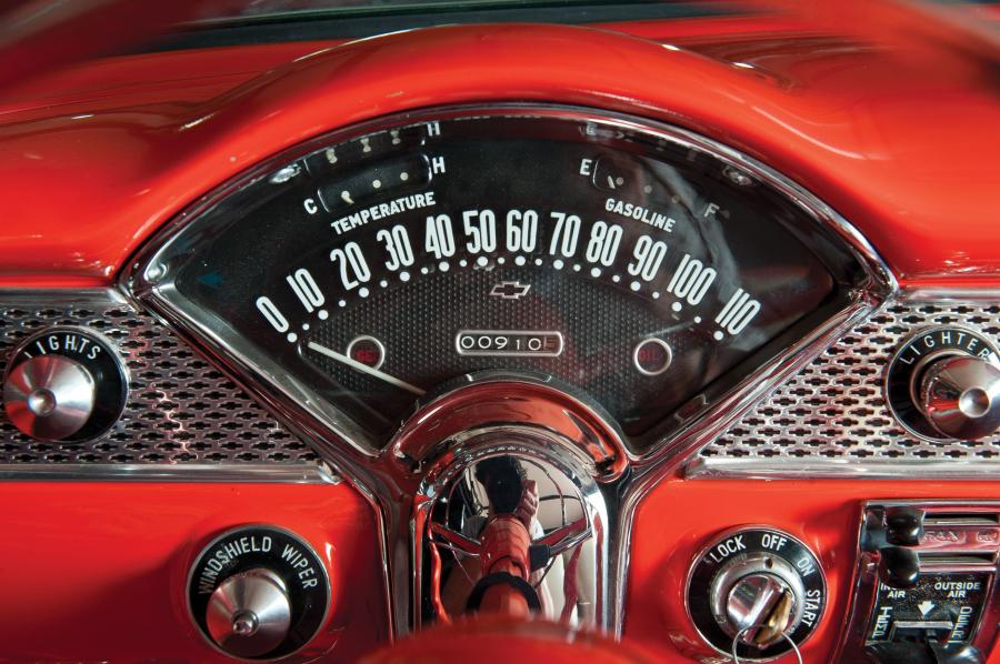  Chevrolet Bel Air Convertible 1955 года  (фото 39 из 104)